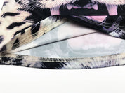 Girl's Animal Print Top & Capri Set