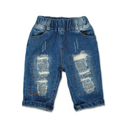 Boy's White Teddy Print T-Shirt & Pants Set