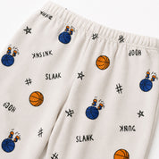 Googo Gaaga Girls Basketball Printed Cotton Joggers