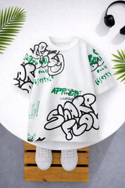 Googo Gaaga Boys Sports Printed T-shirt