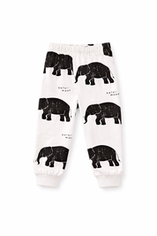 Boys Cotton Fleece Full Sleeves Apple & Elephant Printed Sweatshirt With Joggers Set Pack of 2