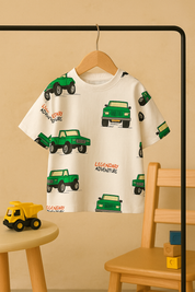 Googo Gaaga Boys Sports Printed T-shirt