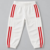 Googo Gaaga Kids Cotton Red the Pooh Printed Hoodie and Joggers Set
