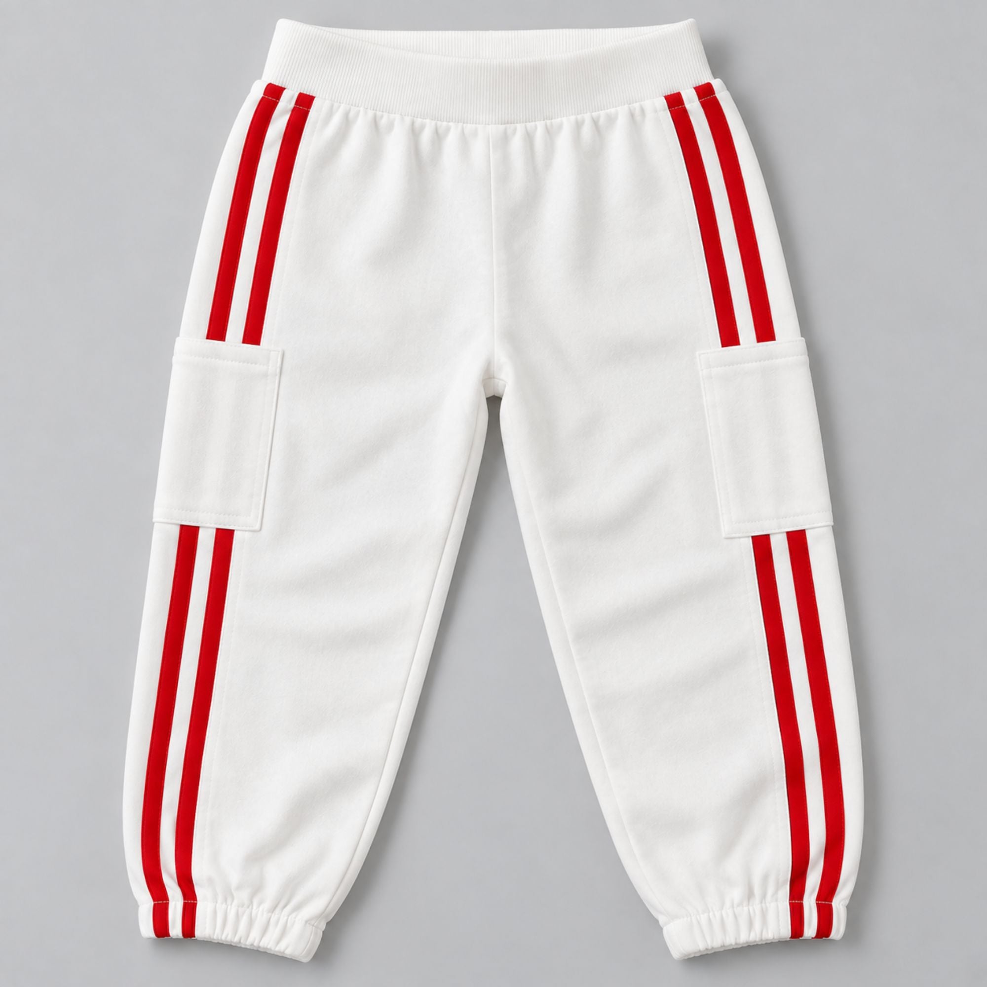 Googo Gaaga Kids Cotton Red the Pooh Printed Hoodie and Joggers Set