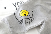 Boy's Red Teddy Print Sweatshirt & Joggers Set