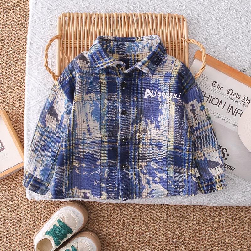 Boys Printed Jacket & Sweatshirt with Denim Pant