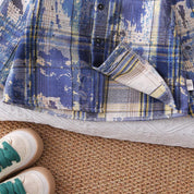 Boys Printed Jacket & Sweatshirt with Denim Pant