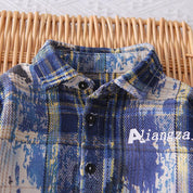 Boys Printed Jacket & Sweatshirt with Denim Pant