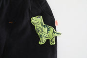 Boy's Cream Dino Print Sweatshirt & Pants Set