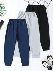 Boy's 3-Pack Basketball Print Joggers