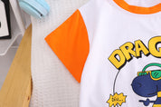 Boy's Dragon Print Half-Sleeve T-Shirt