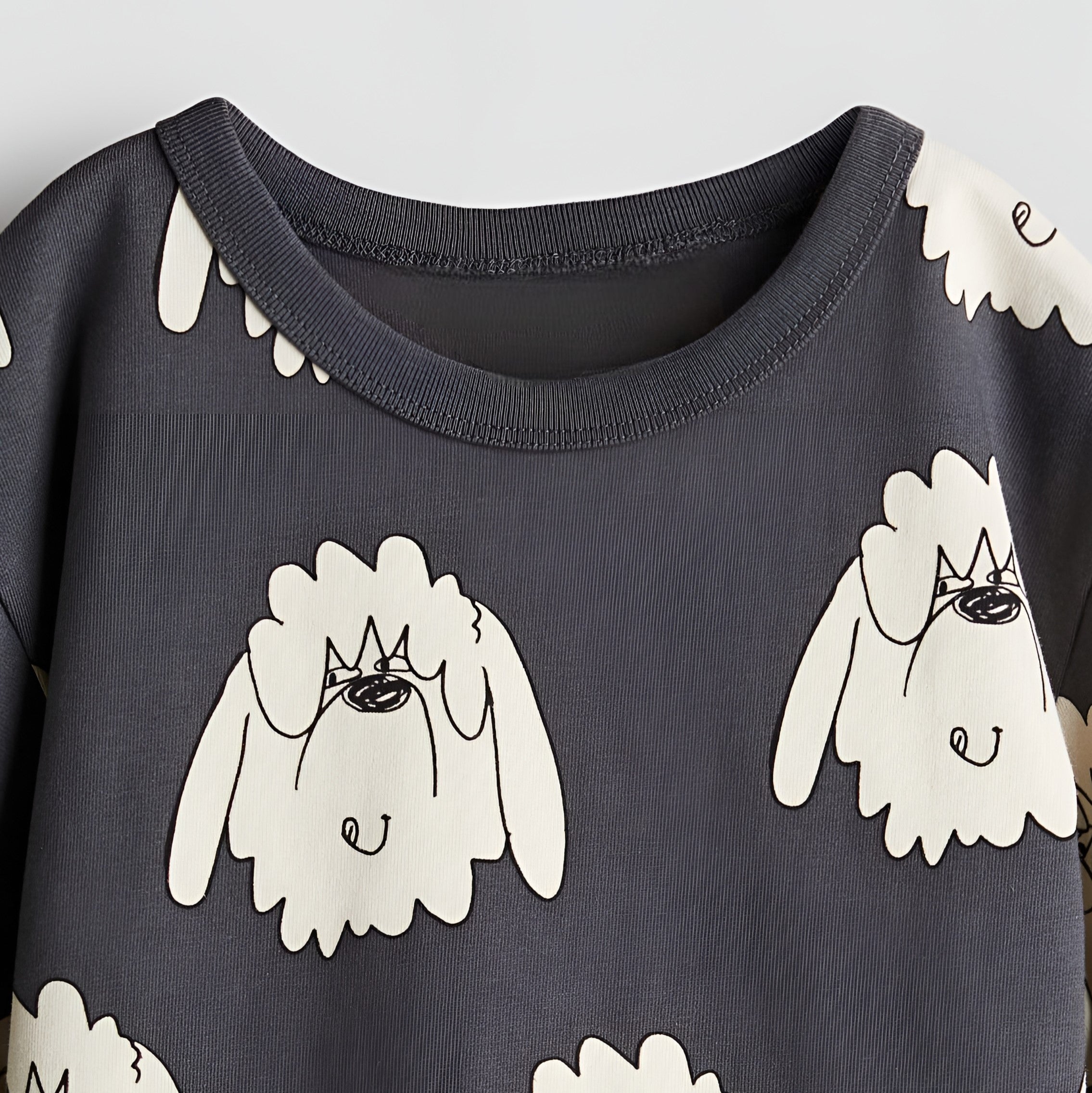 Googo Gaaga Boys Cotton Printed T-Shirt Pack of 2 - Sheep & Lion