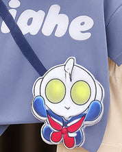 Blue Baby Robo Tshirt & shorts