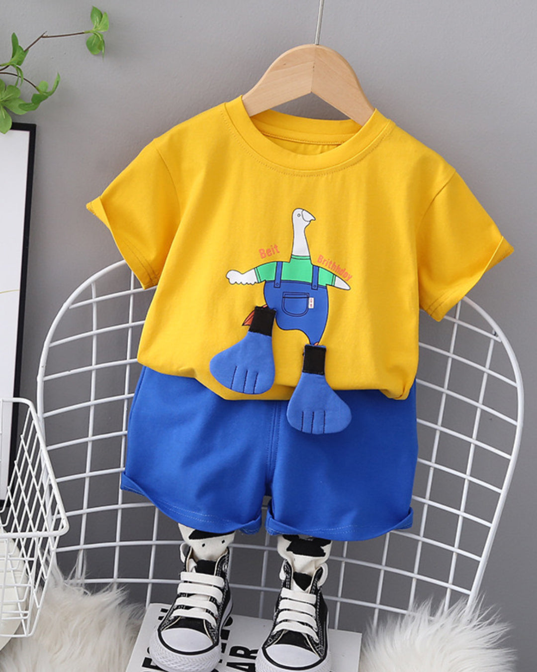 Yellow Duck Tshirts & shorts