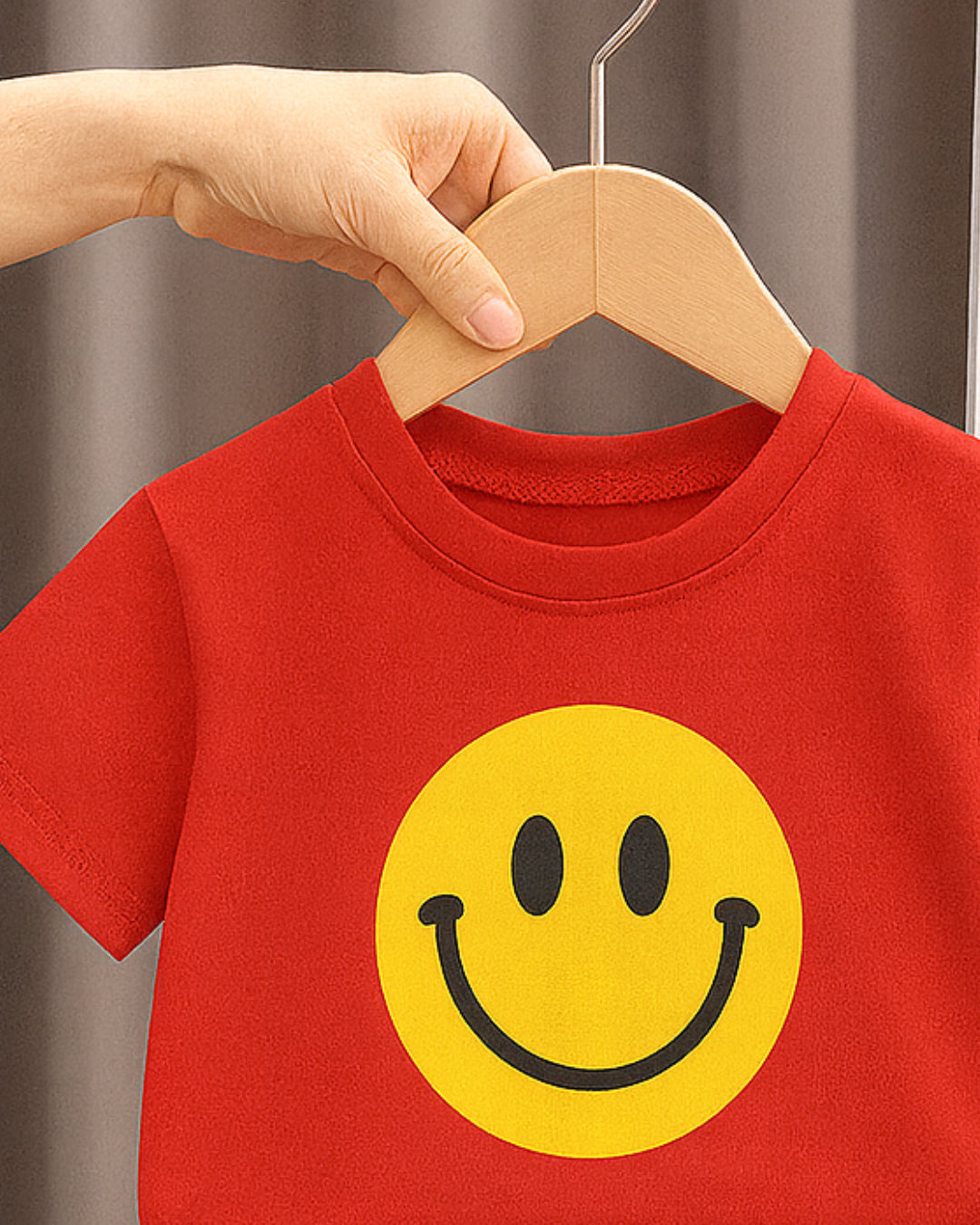 Red Smile Tshirt & Shorts