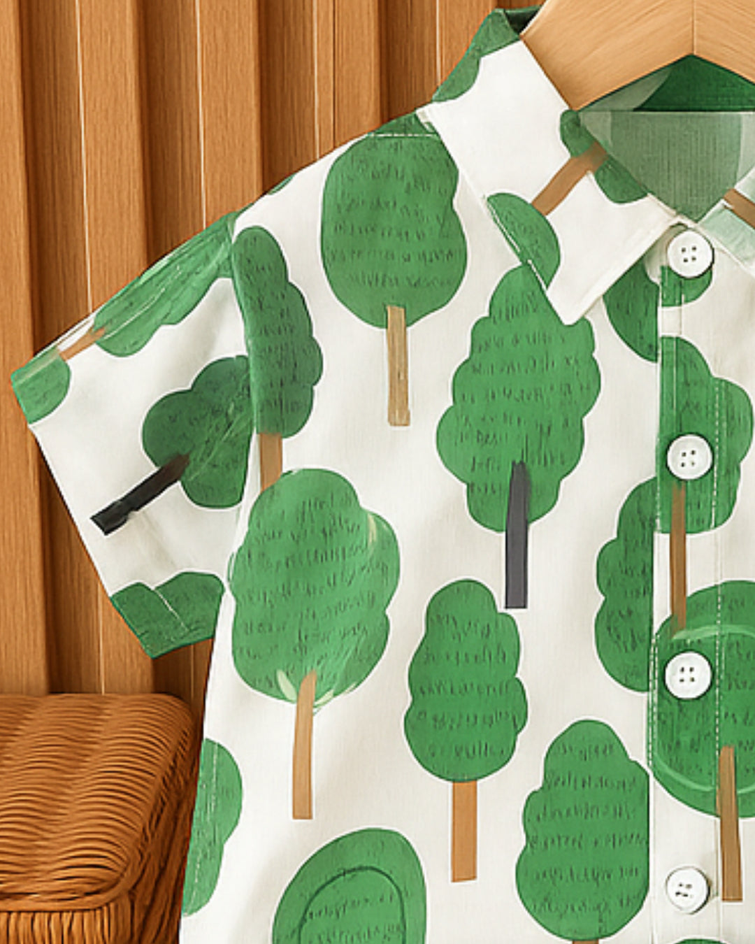 Tree AOP & Tshirt and shorts