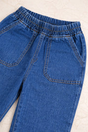 Boy's Light Winter Cotton Triple Dino Printed Sweatshirt With Jeans Set - White