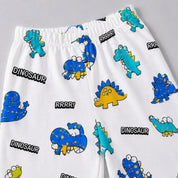 Googo Gaaga Kids Adventure, Dinosaur & Skateboard Printed Cotton Joggers – Pack of 3