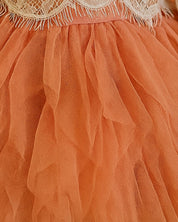 Googo Gaaga Girls Party Wear Skirt and Top