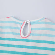 Girl's Unicorn Striped Sequin Frock