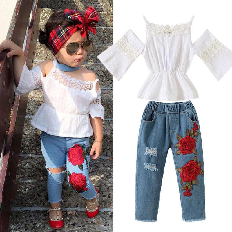 beautiful_flower_printed_jeans_with_white_top.jpg