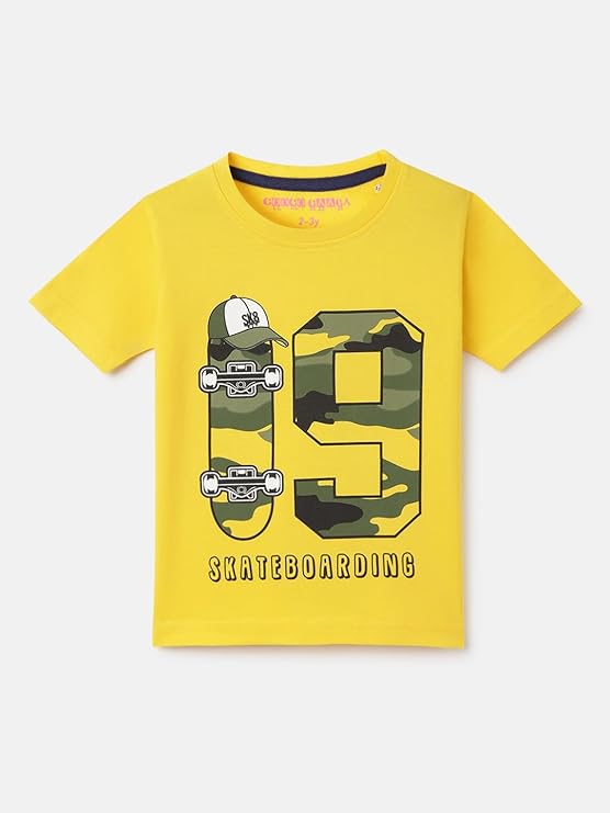 Boy's 3-Pack Cool Print Cotton T-Shirts