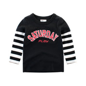 Boy's Multicolor Long-Sleeve T-Shirt