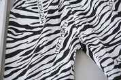 Boy's Black Print T-Shirt & Shorts Set