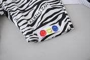 Boy's Black Print T-Shirt & Shorts Set