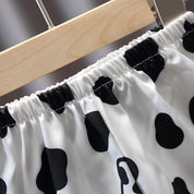 Girl's Button Sleepwear Shirt & Shorts Set