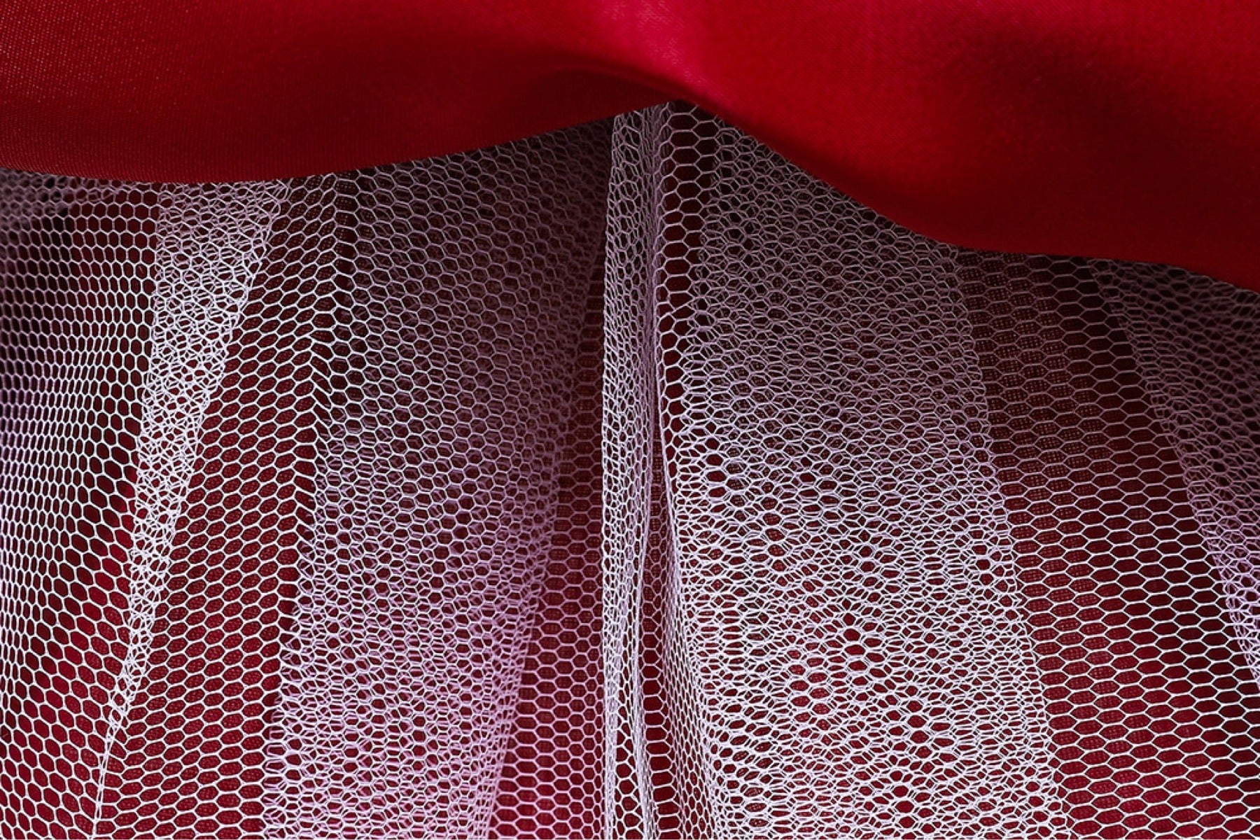 Girl's Red High-Low Party Dress