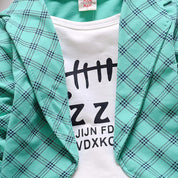 Boy's Blazer Sweatshirt & Pants Set