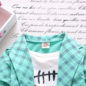 Boy's Blazer Sweatshirt & Pants Set
