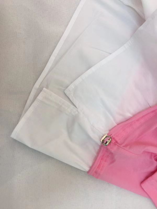 Girl's Pink Graphic Top