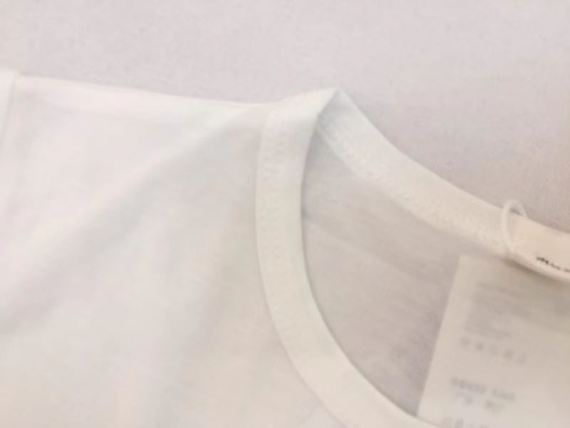 Girl's White Graphic Top