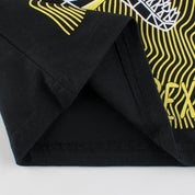 Boy's Black Dino Print T-Shirt