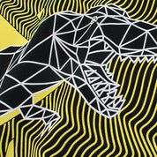 Boy's Black Dino Print T-Shirt