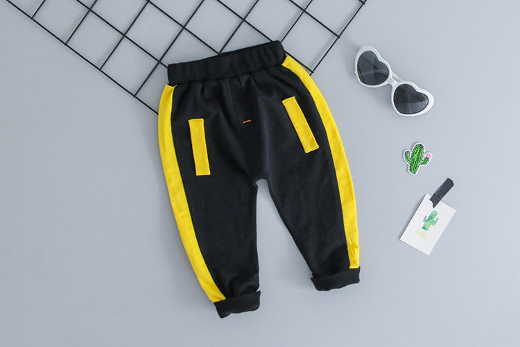 Boy's Multicolor Sweatshirt & Pants Set