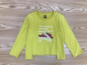 Boy's Green Graphic Sweatshirt