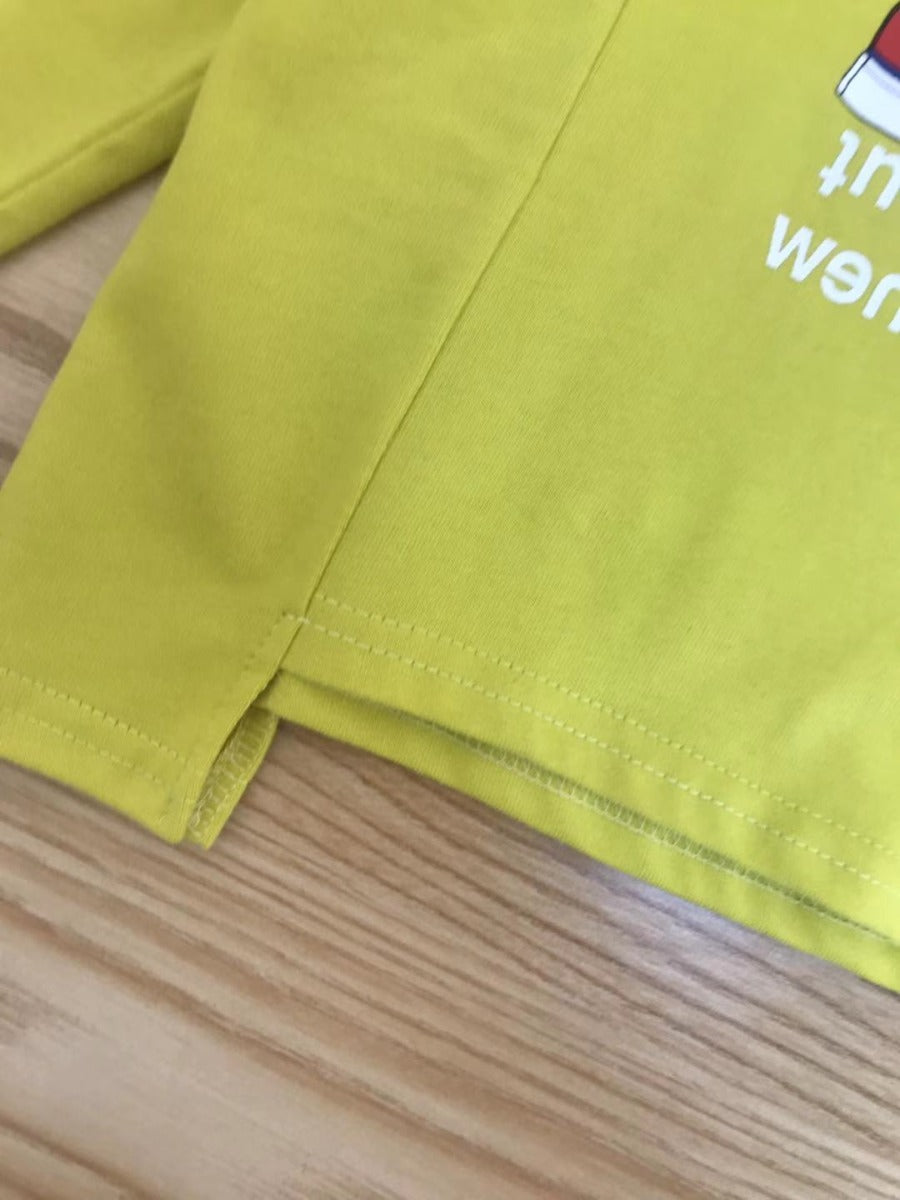 Boy's Green Graphic Sweatshirt