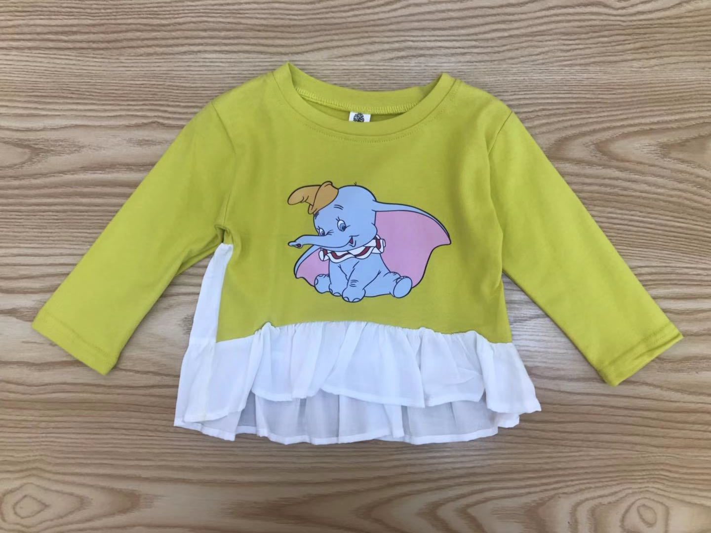 Boy's Green Elephant Print Sweatshirt