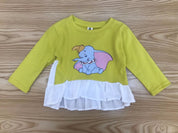 Boy's Green Elephant Print Sweatshirt