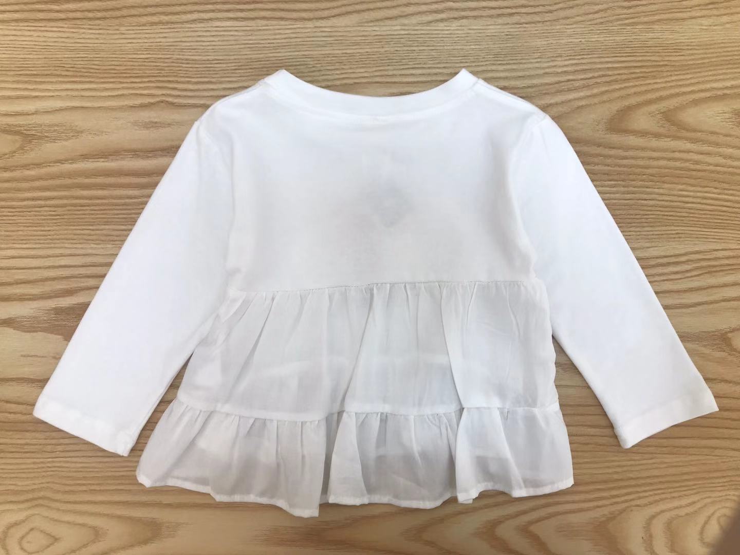 Boy's White Elephant Print Sweatshirt