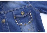 Girl's Jeans Jacket & Pants Set