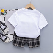 Boy's Multicolor Lion Print T-Shirt