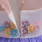 Girl's Purple Unicorn Dress