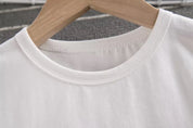 Boy's Multicolor Crew Neck T-Shirt & Shorts Set