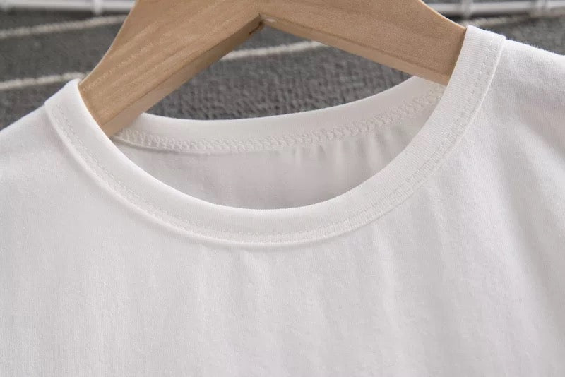 Boy's Multicolor Crew Neck T-Shirt & Shorts Set