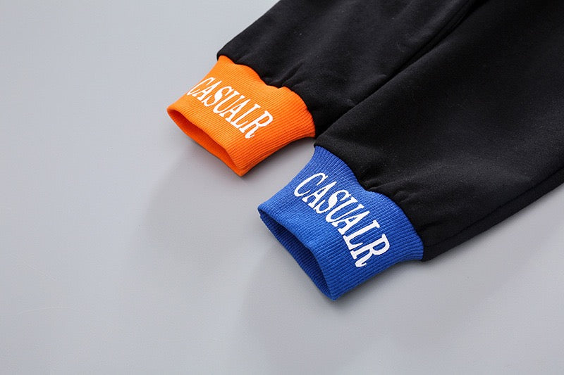 Boy's Graphic Sweatshirt & Pants Set