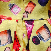 Girl's Yellow Pleated Dress